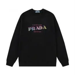 prada sweatshirt manches longues pour unisexe s_124734b